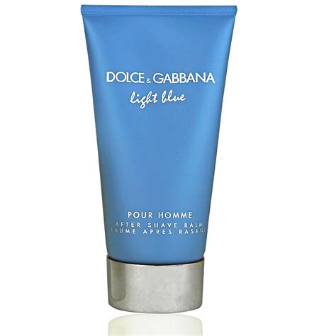 dolce gabbana light blue pour homme after shave balm|Amazon.com: Dolce And Gabbana After Shave Balm.